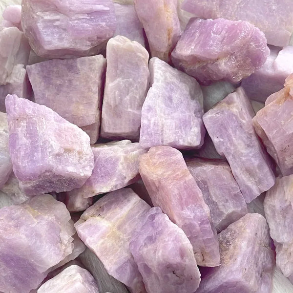 Kunzite crystal