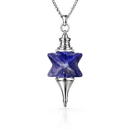 Natural Crystal Stone Divination Pendant — Unlock Your Inner Wisdom