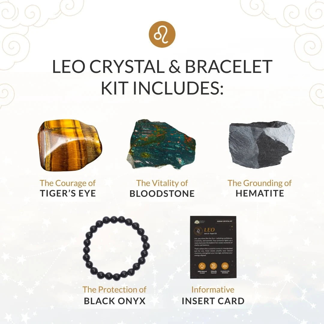 Leo Crystal & Bracelet Kit