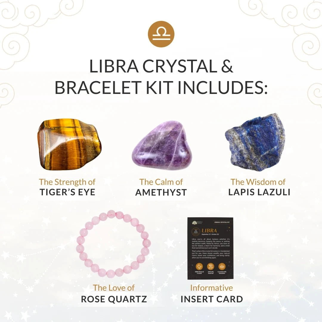 Libra Crystal & Bracelet Kit