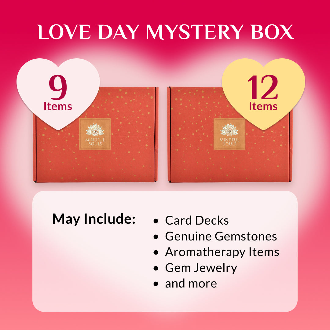 Love Day Mystery Box - 9 or 12 Crystal & Ritual Tools
