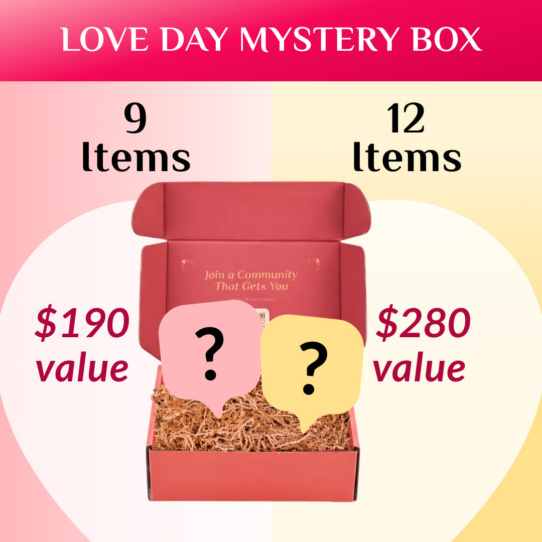 Love Day Mystery Box - 9 or 12 Crystal & Ritual Tools