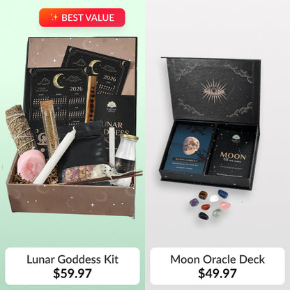 Lunar Goddess Kit OR Moon Oracle Deck