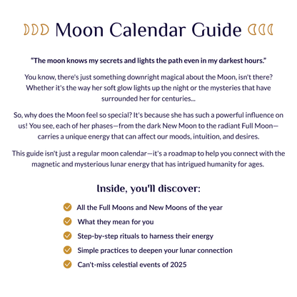 Digital Lunar Guide For 2025