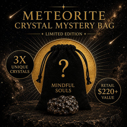 Crystal Mystery Bag – Perseid Meteorite Limited Edition