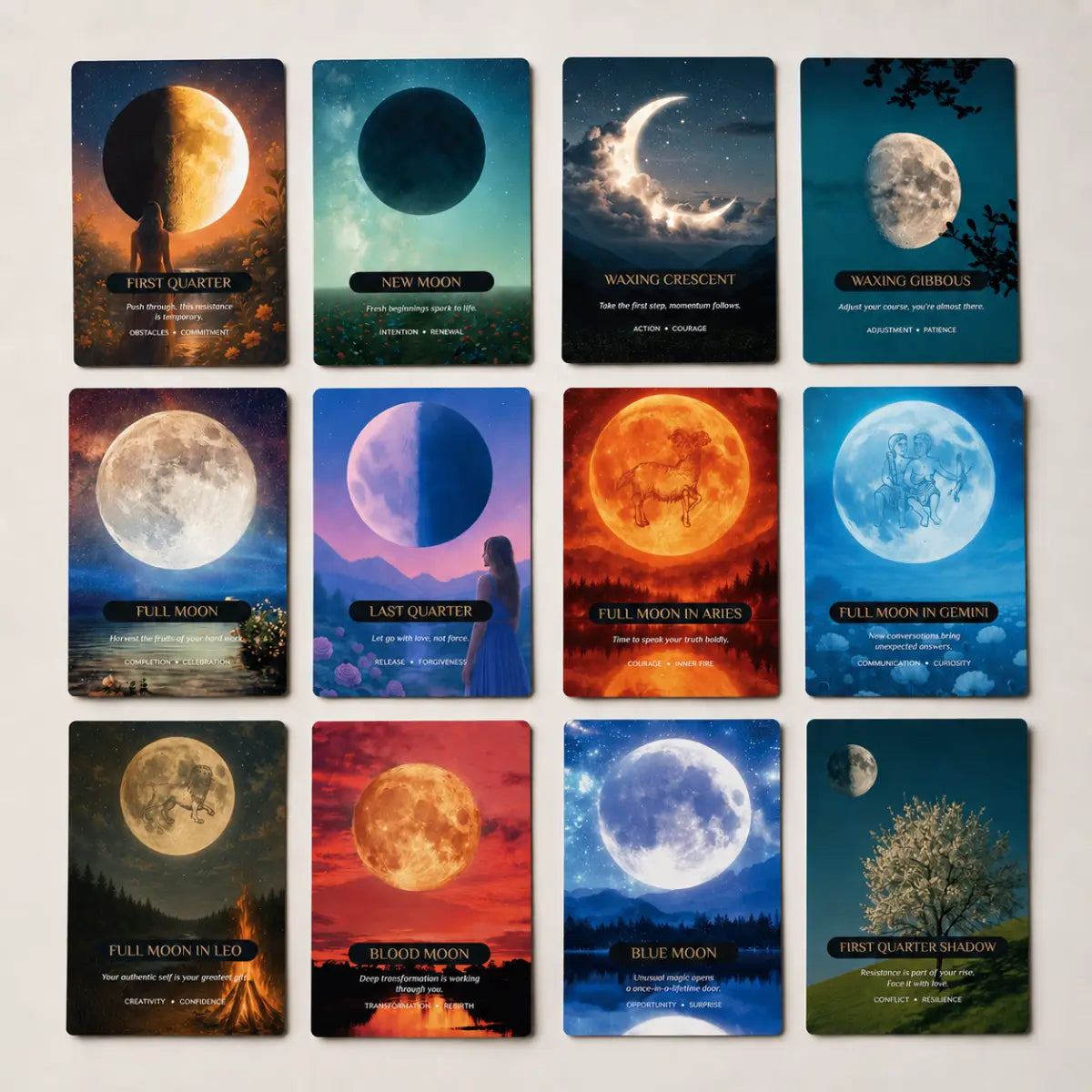 Moon Oracle Deck: A Lunar Tool for Real Life