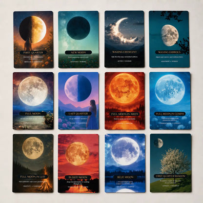 Moon Oracle Deck: A Lunar Tool for Real Life