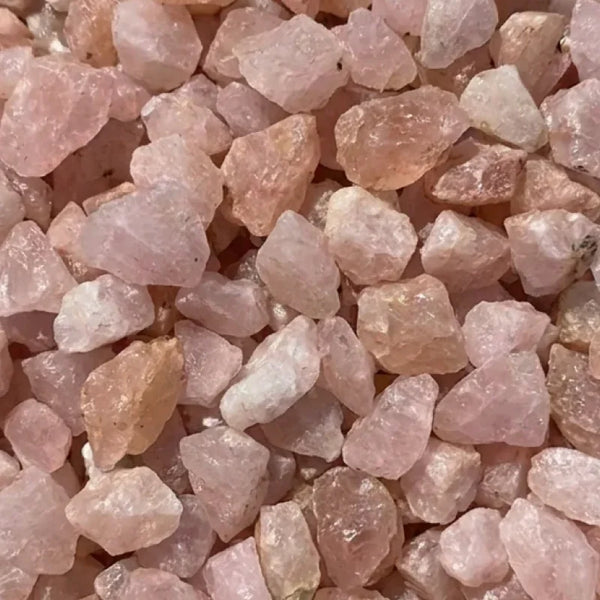 Morganite crystal