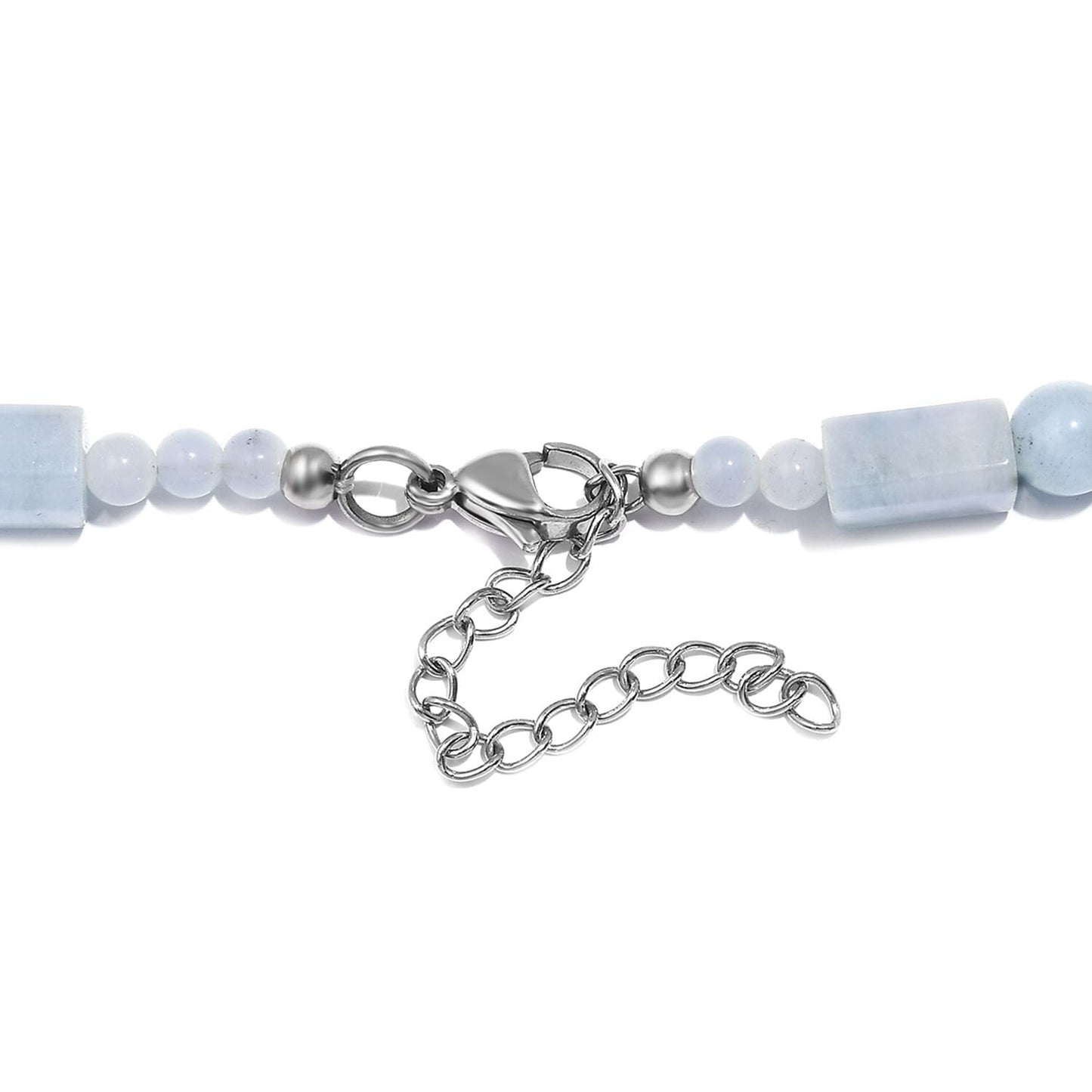 Natural Aquamarine Necklace – A Symbol of Peace & Clarity (18 inches)