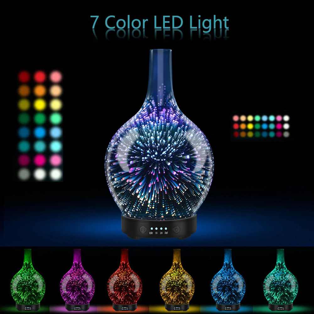3D Glass Essential Oil Diffuser – MindfulSouls
