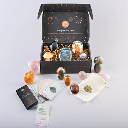 Premium Crystal Discovery Gift Box + FREE Crystal Wisdom Deck