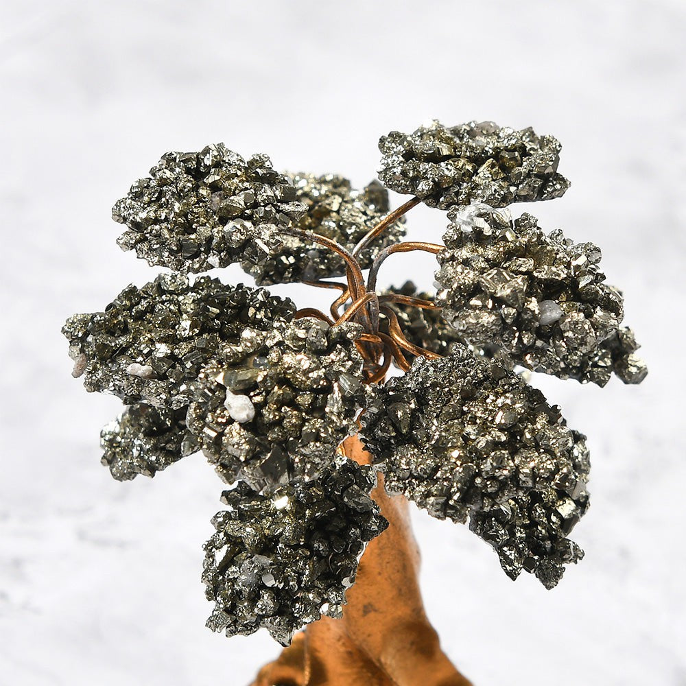 Pyrite Crystal Tree