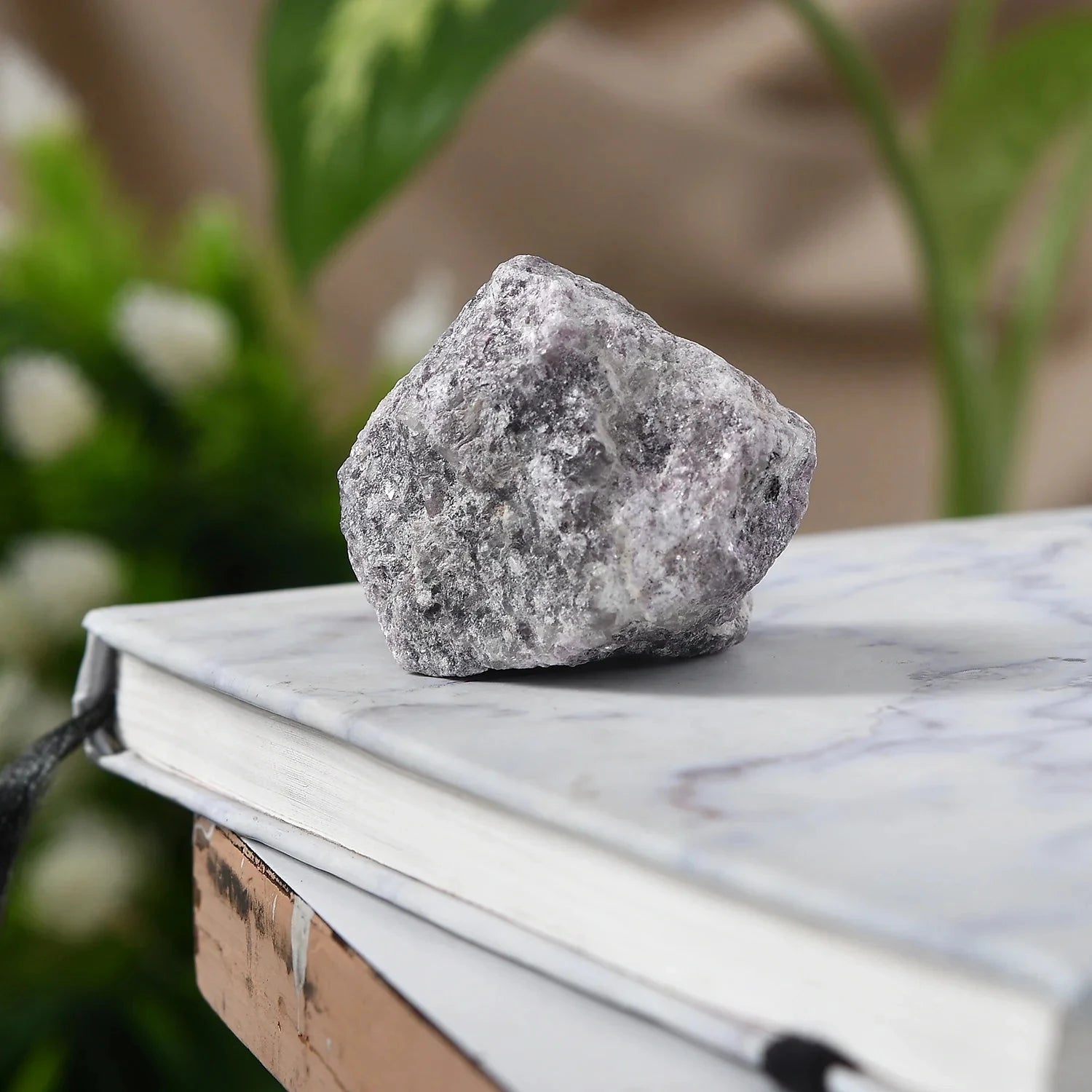 Raw Lepidolite Stone – Natural Calm in Chaotic Times