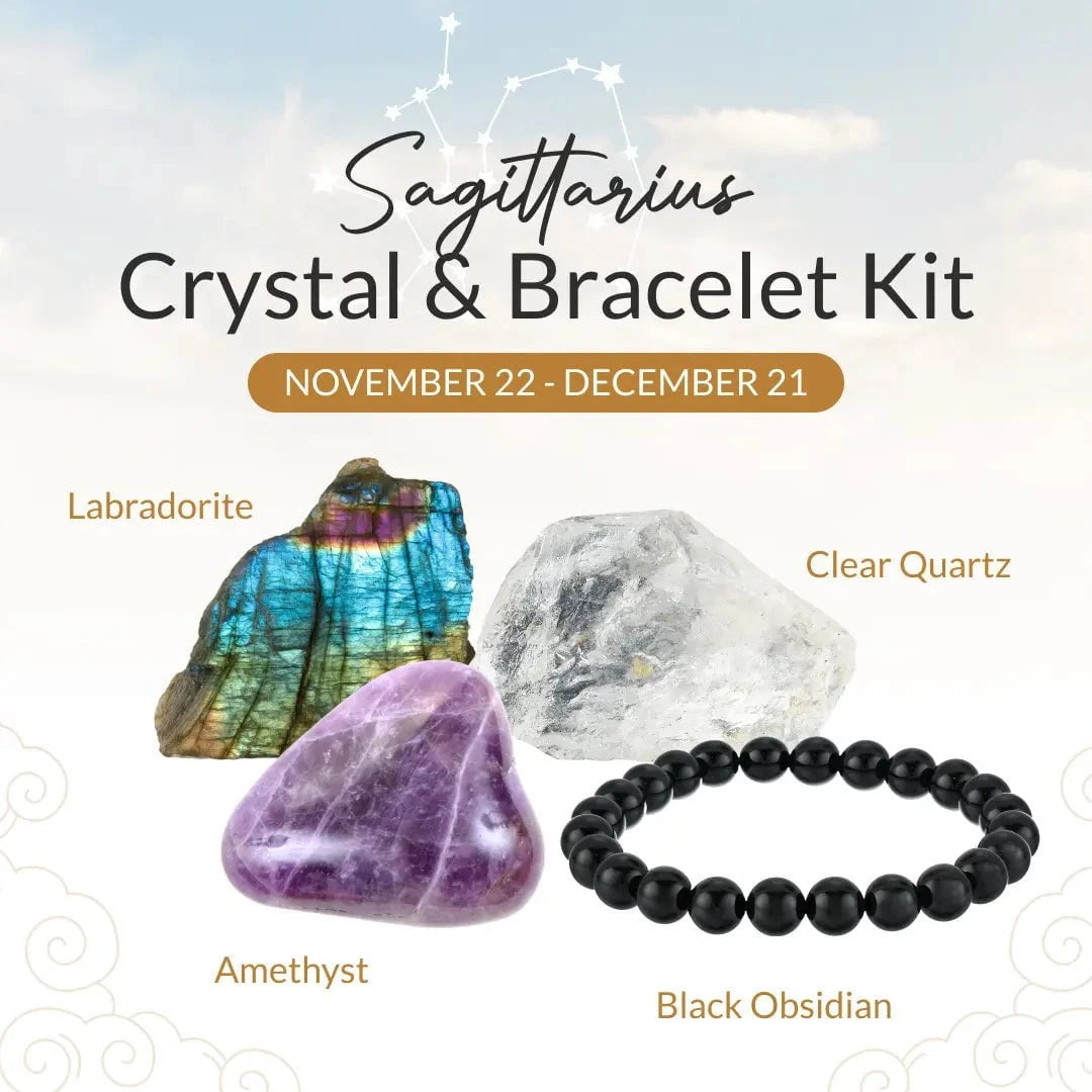 Sagittarius Crystal & Bracelet Kit