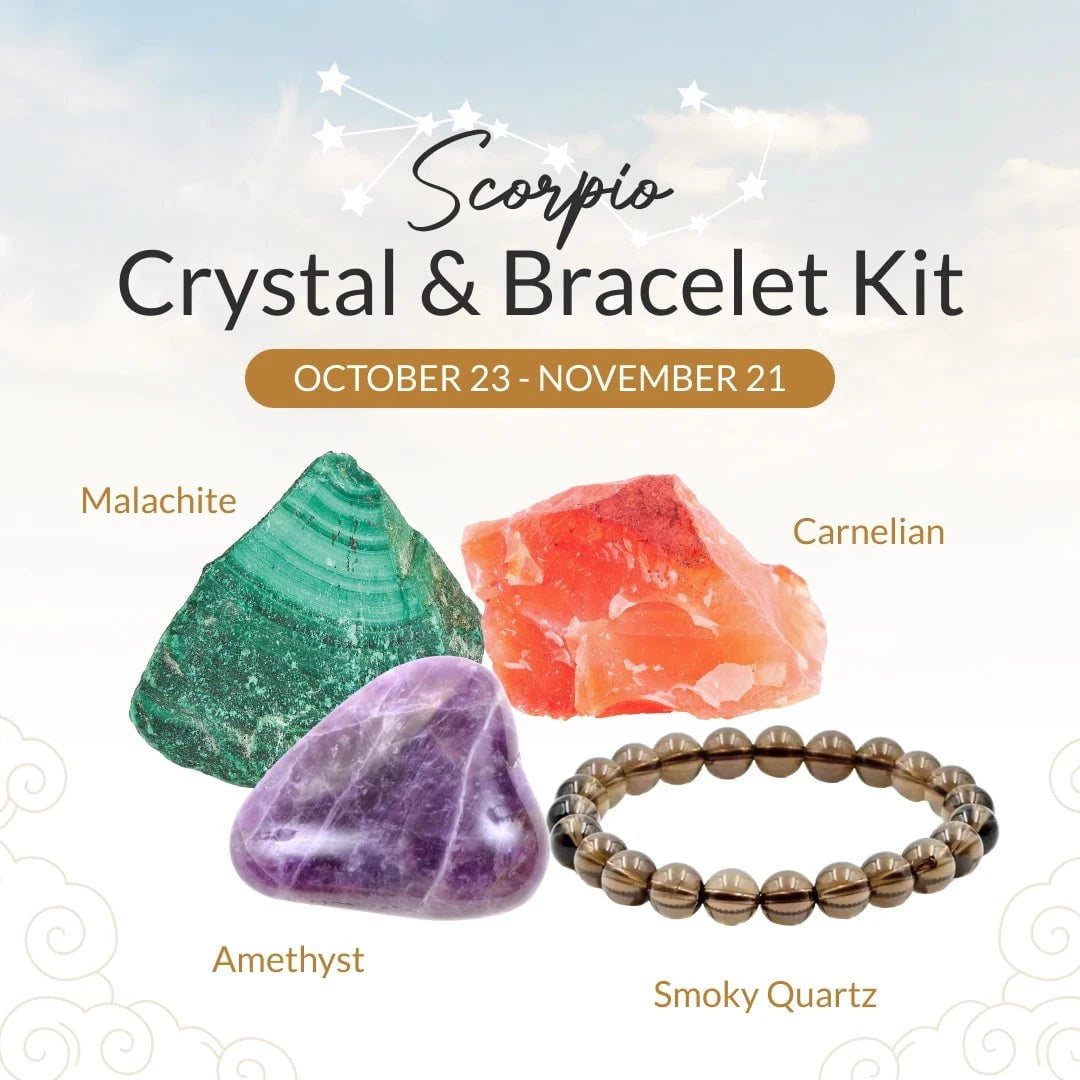 Scorpio Crystal & Bracelet Kit