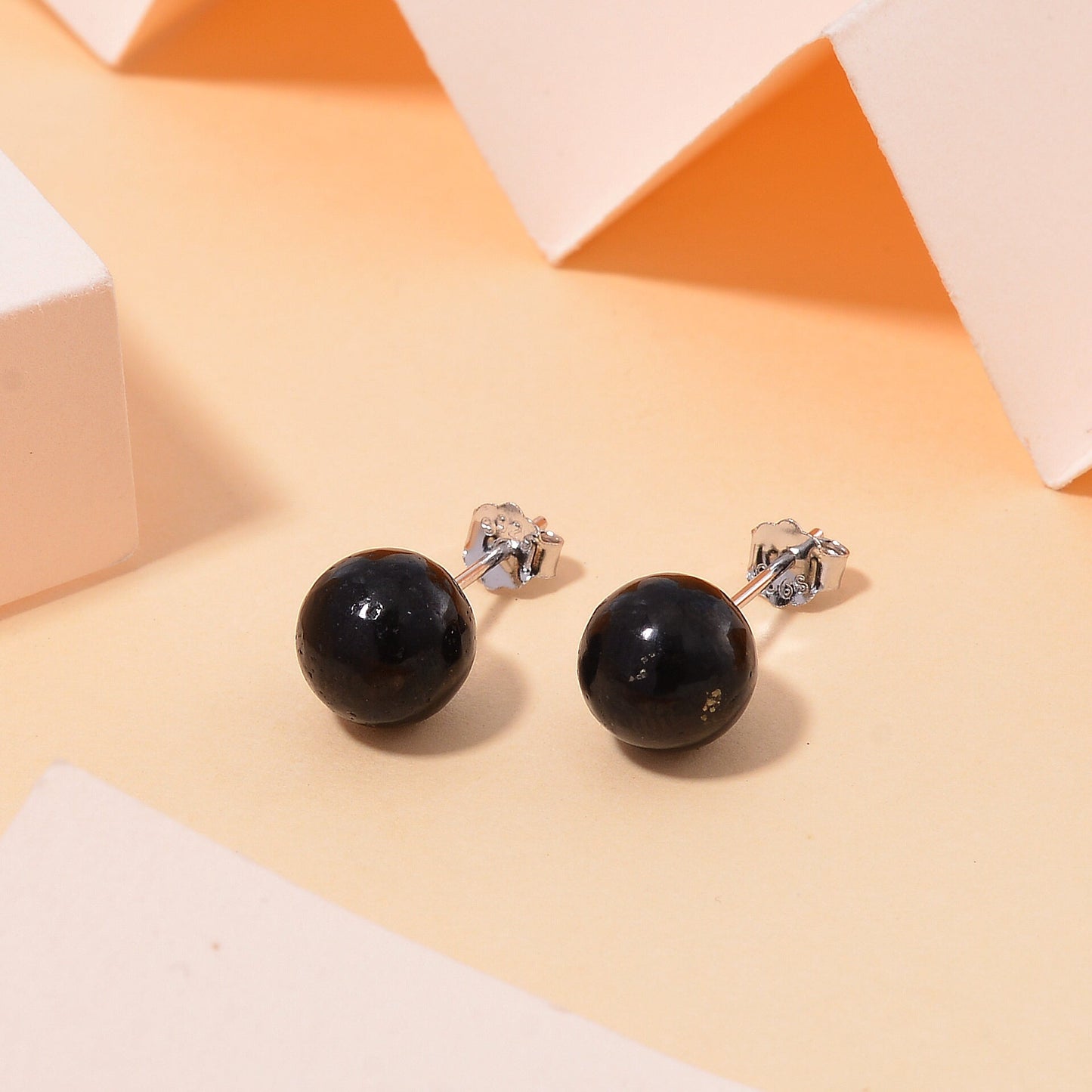 Shungite Stud Earrings