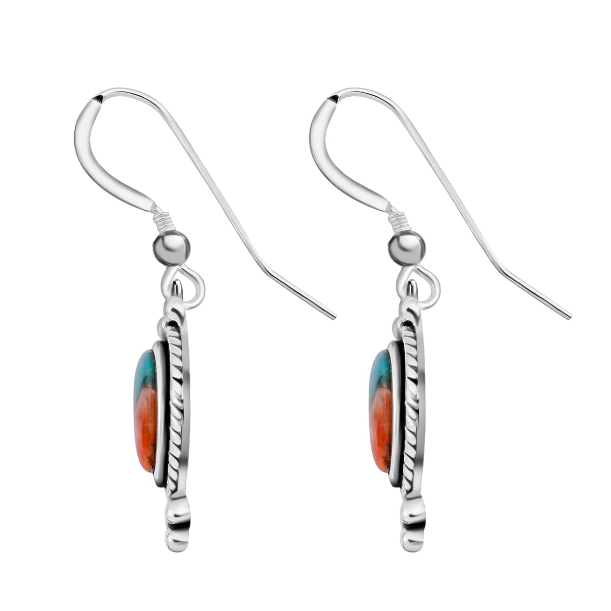 Turquoise Solitaire Earrings in Sterling Silver – Timeless Energy & Beauty