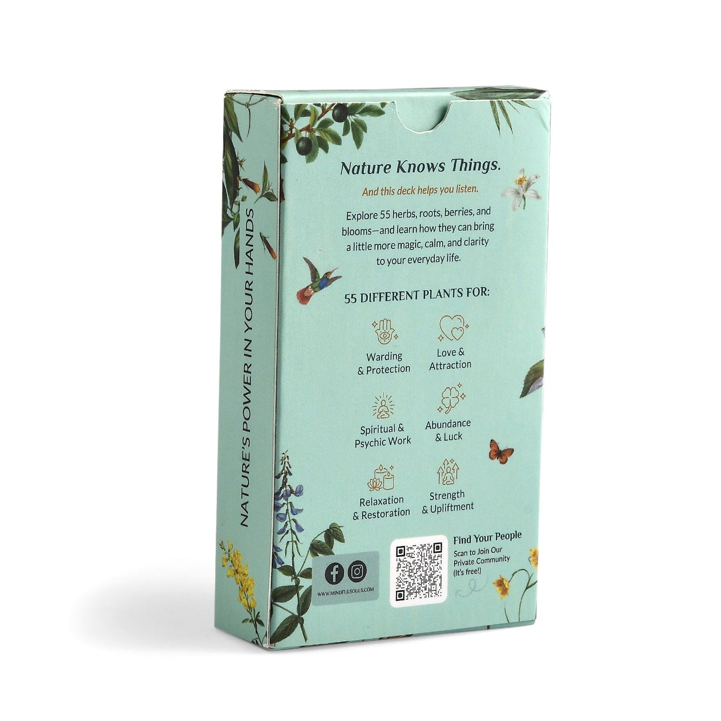 The Everyday Apothecary Deck – 55 Herb Cards for Rituals, Spells, and Manifestation