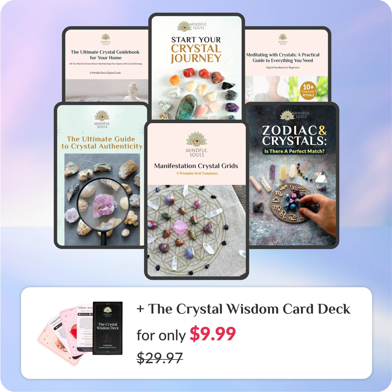 The Complete Crystal Mastery Toolkit + Crystal Wisdom Deck