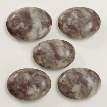 Tourmaline Rubylite Palm Stone – Rediscover Your Fire