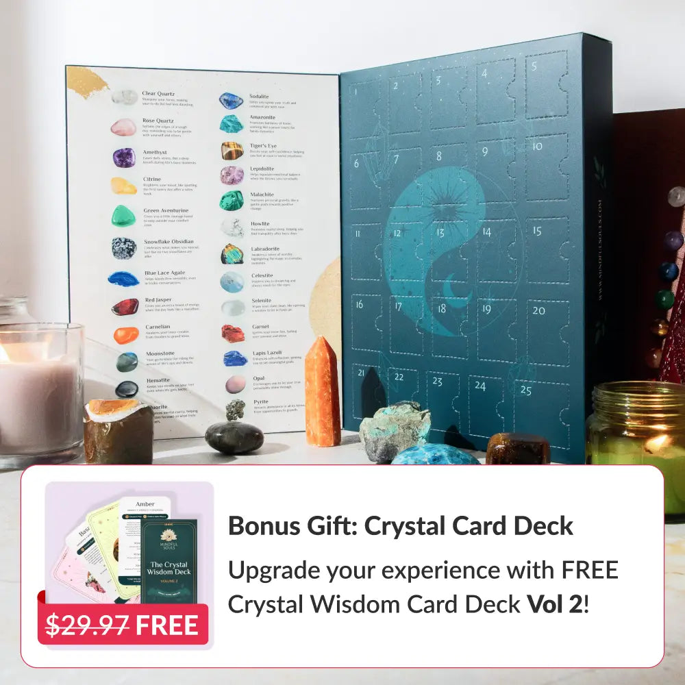 Crystal Advent Calendar + FREE Crystal Card Deck