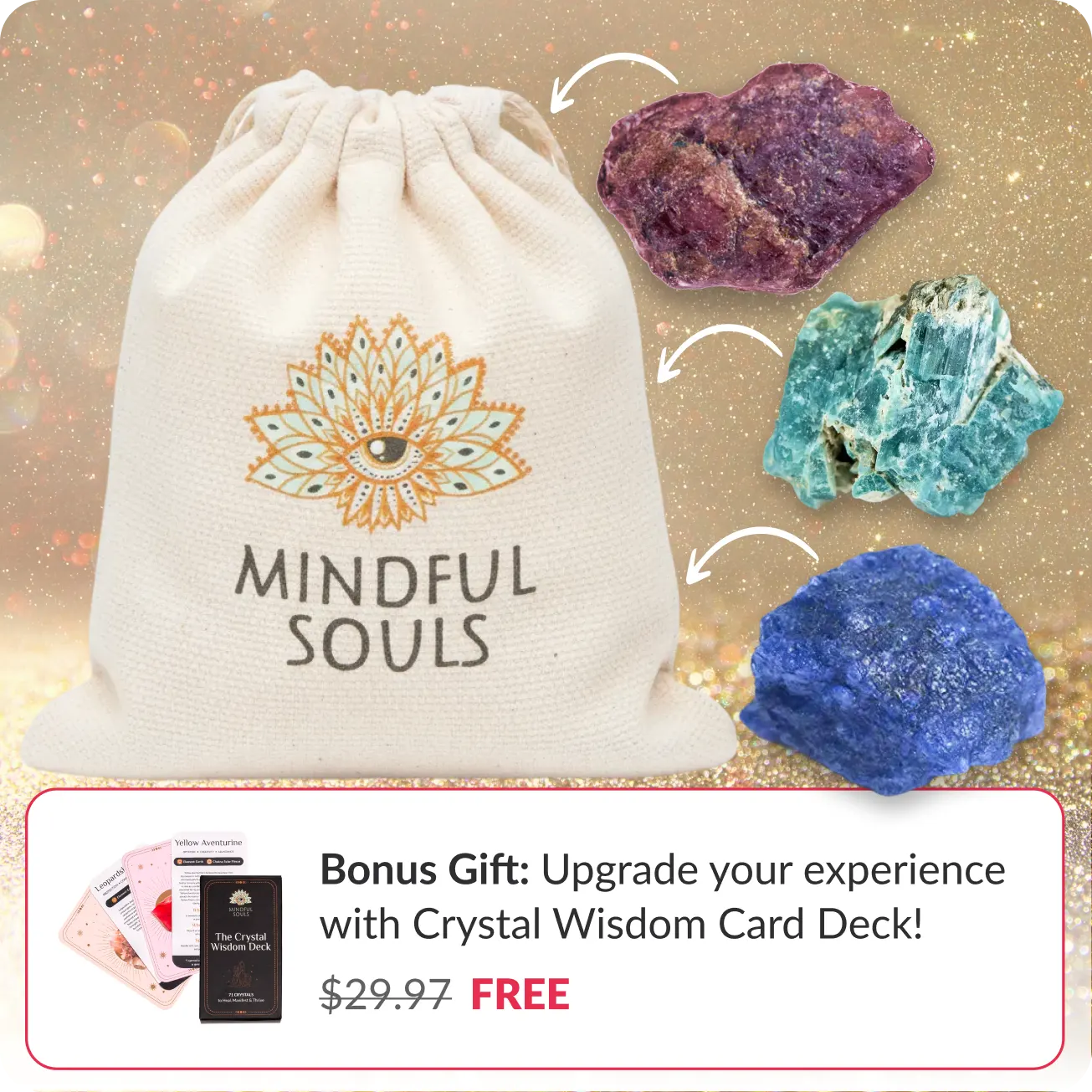 Limited Edition Holiday Crystal Bag