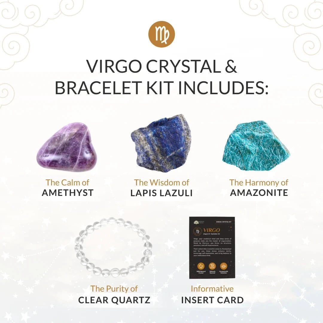 Virgo Crystal & Bracelet Kit