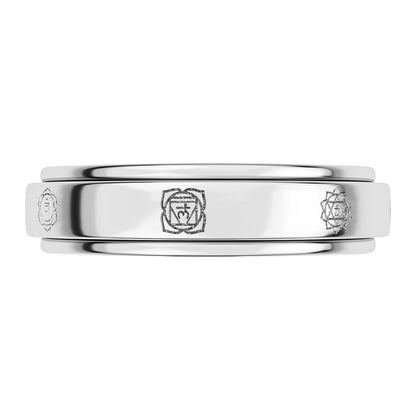 Chakra Spinner Ring