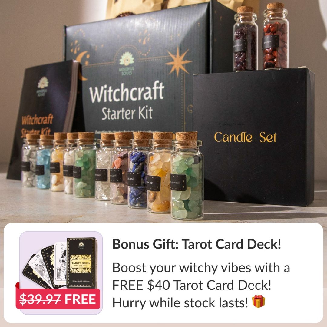 Witchcraft Starter Kit + FREE Tarot Card Deck