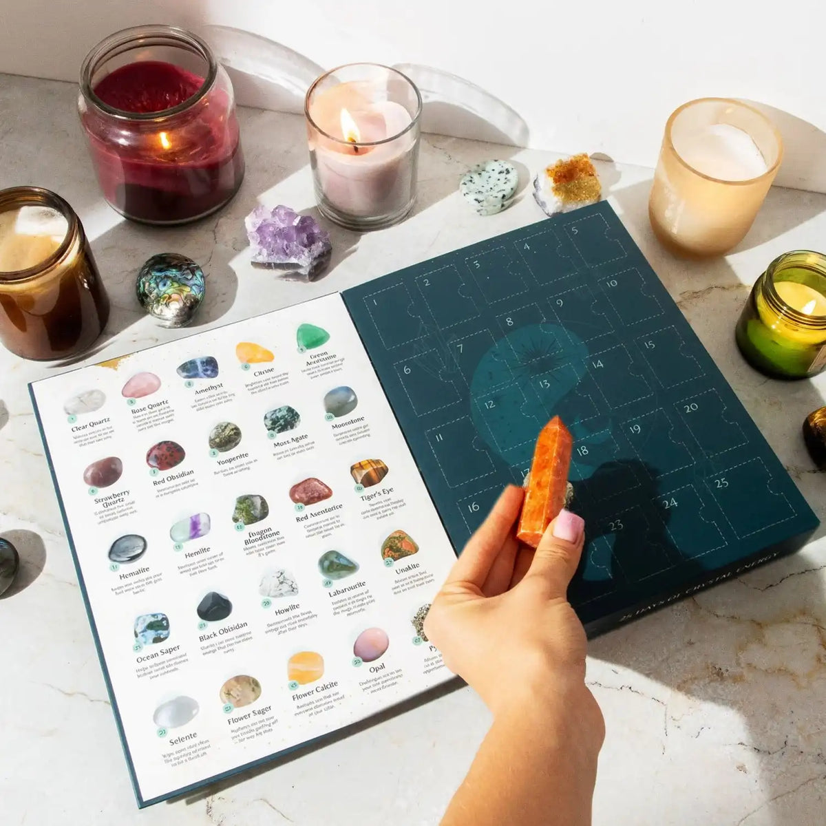 2026 Crystal Advent Calendar + FREE Crystal Card Deck