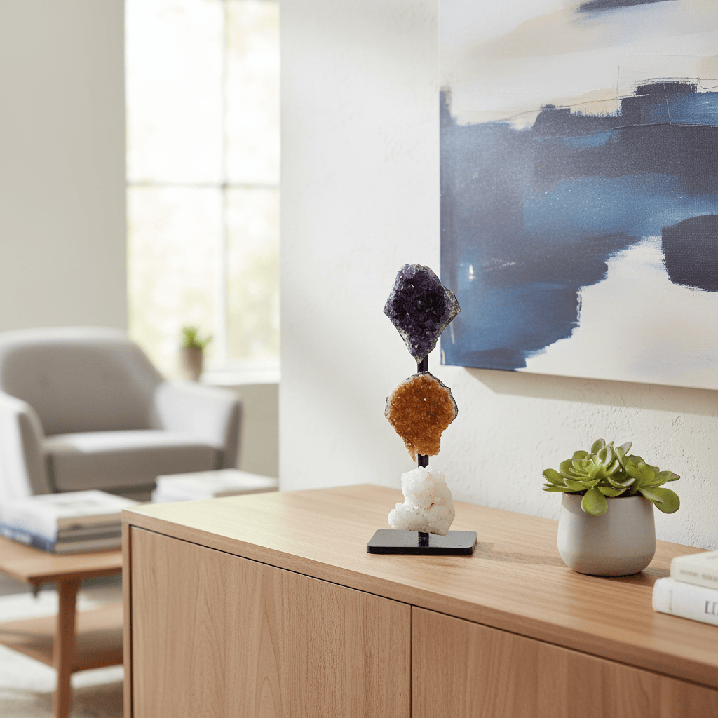 Amethyst Citrine Quartz – Spiritual Harmony and Energy Healing product image