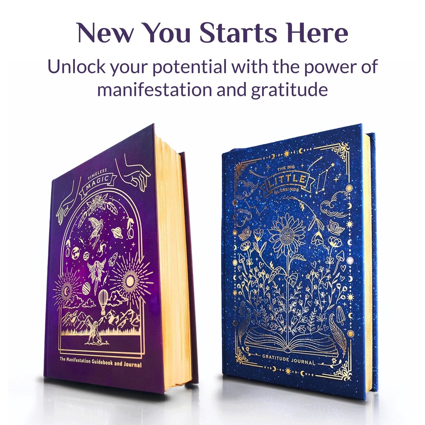 Journals Bundle: Manifestation & Gratitude Journals