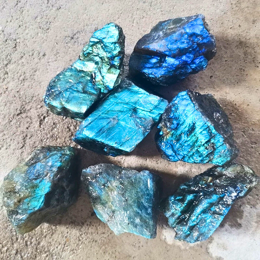 Labradorite Real Natural Raw Labradorite Stones β MindfulSouls
