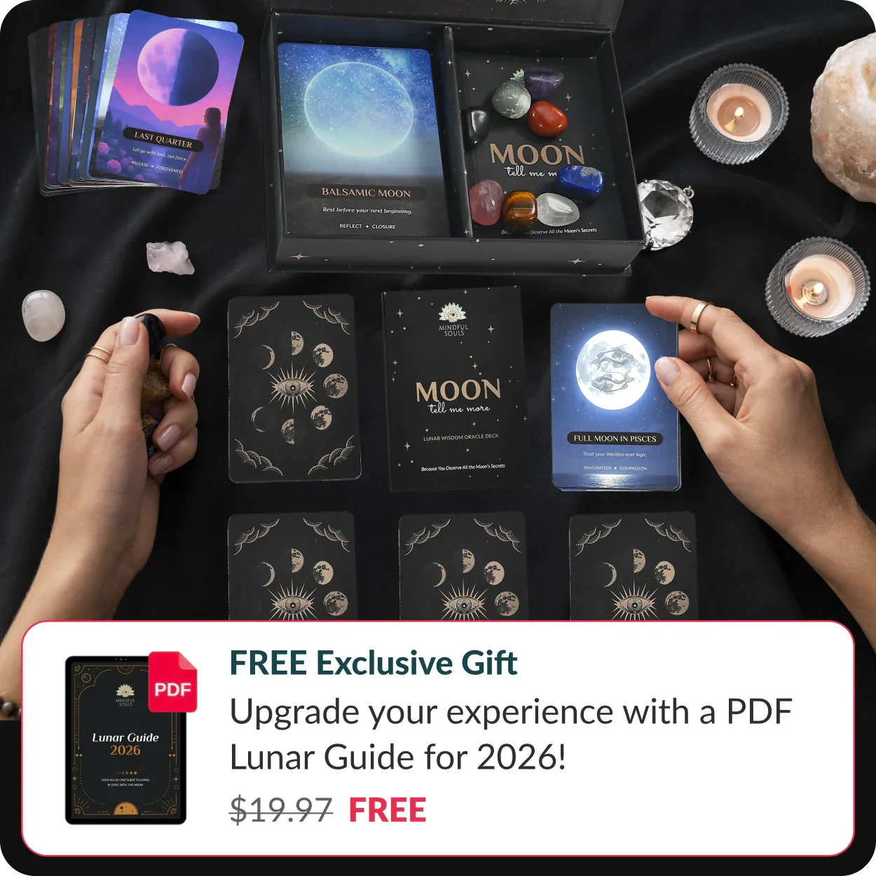 2x Moon Oracle Deck + Free Digital Lunar Guide For 2026