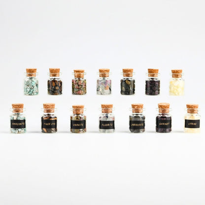 First Altar Crystal Set — 14 Mini Treasures for Easy Rituals