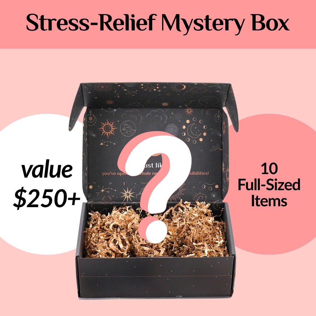 Stress-Relief Mystery Box - 10 Surprise Tools for Stress-Free Living