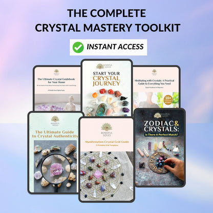 Crystal Wisdom Card Deck & The Complete Crystal Mastery Toolkit