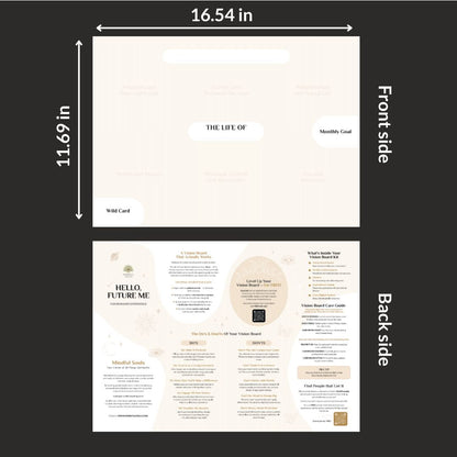 Mindful Souls Vision Board Kit – See It, Believe It, Become It