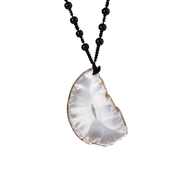 Agate Slice Necklace