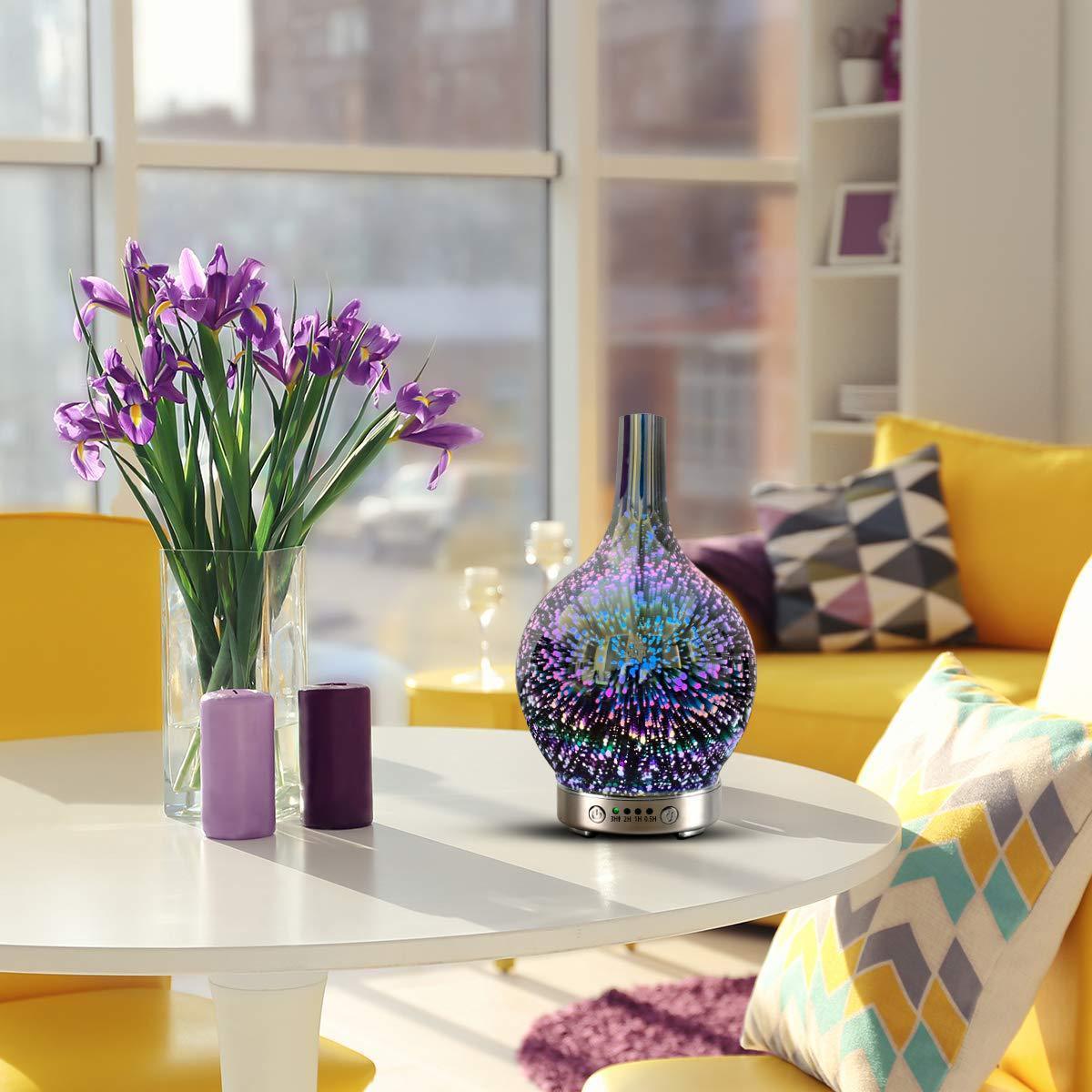 Essential Oil Diffuser - 3D Glass