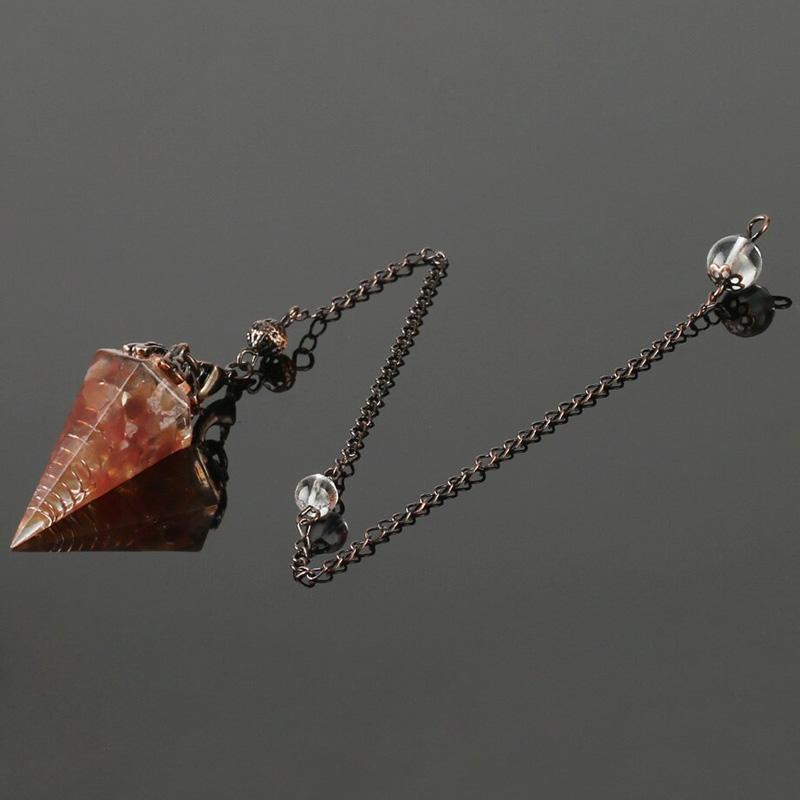 Crystal Gemstone Divination Pendulum