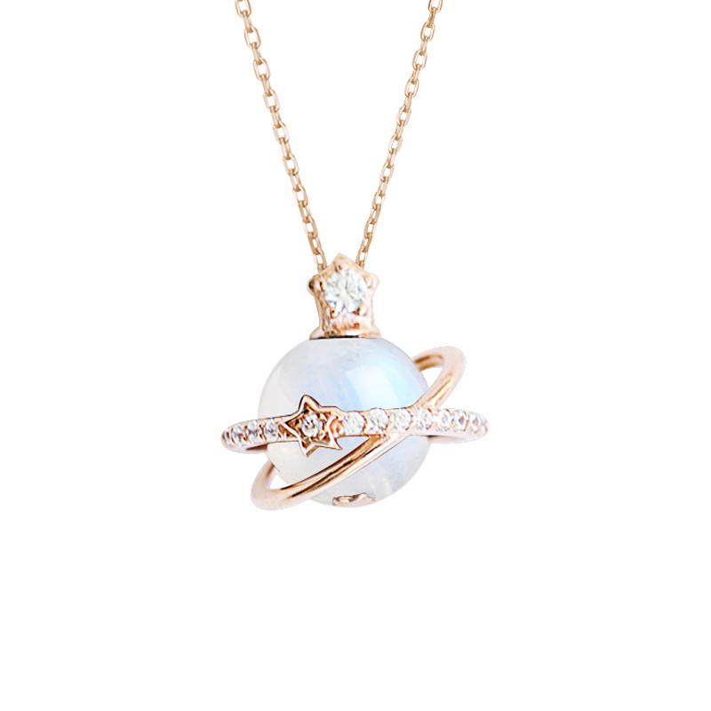 Celestial Gemstone Necklace