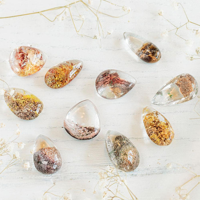 Garden Quartz Crystal Droplet