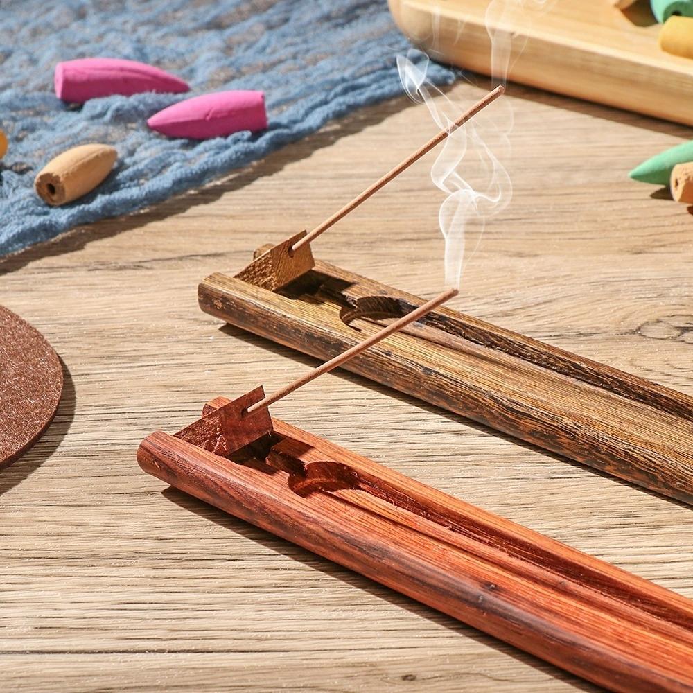 Natural Wooden Incense Sticks Holder MindfulSouls natural-wooden-incense-sticks-holder-mindfulsouls