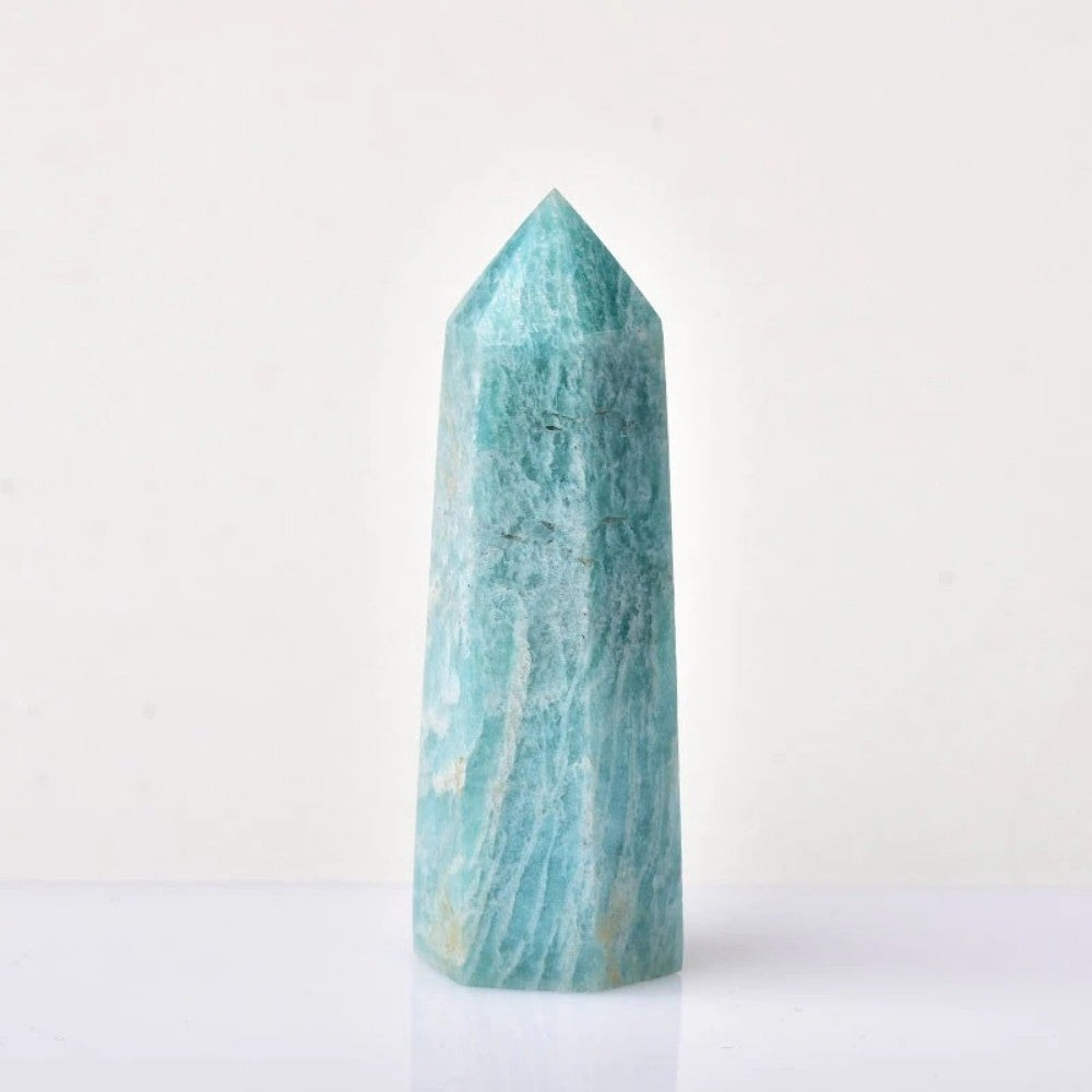 Natural Amazonite Crystal Wand