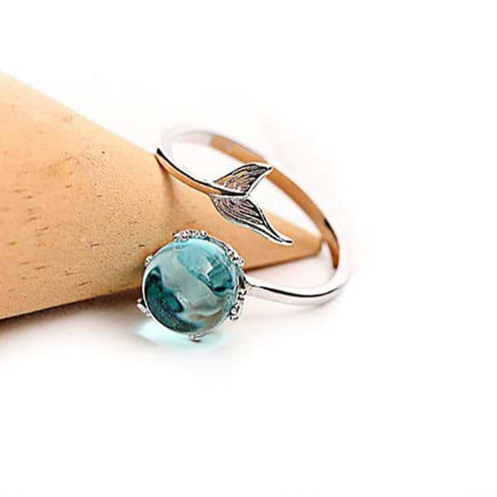 Adjustable Silver Mermaid Ring – MindfulSouls