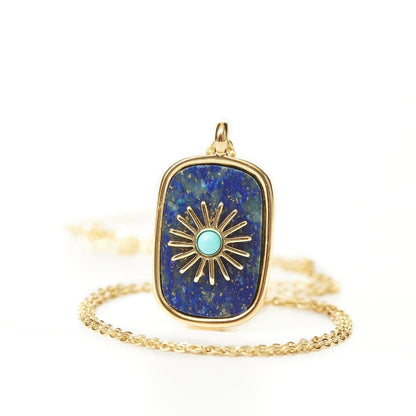 Crystal Sunflower Necklace