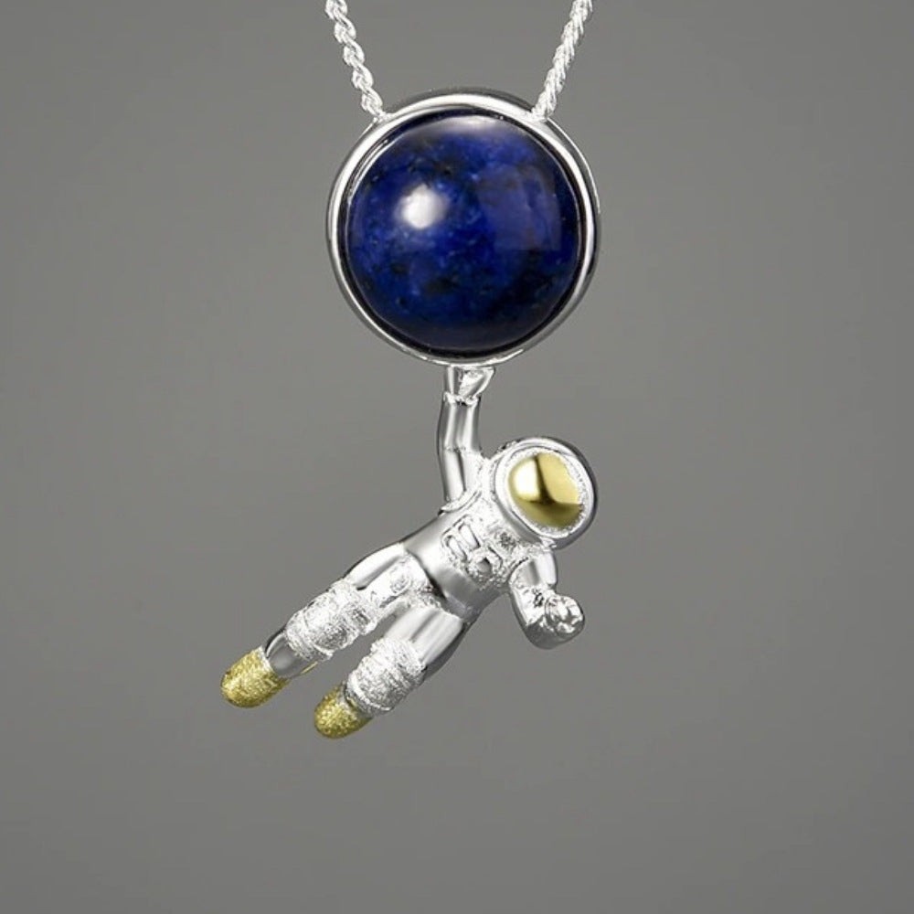 Space Odyssey Lapis Lazuli Pendant