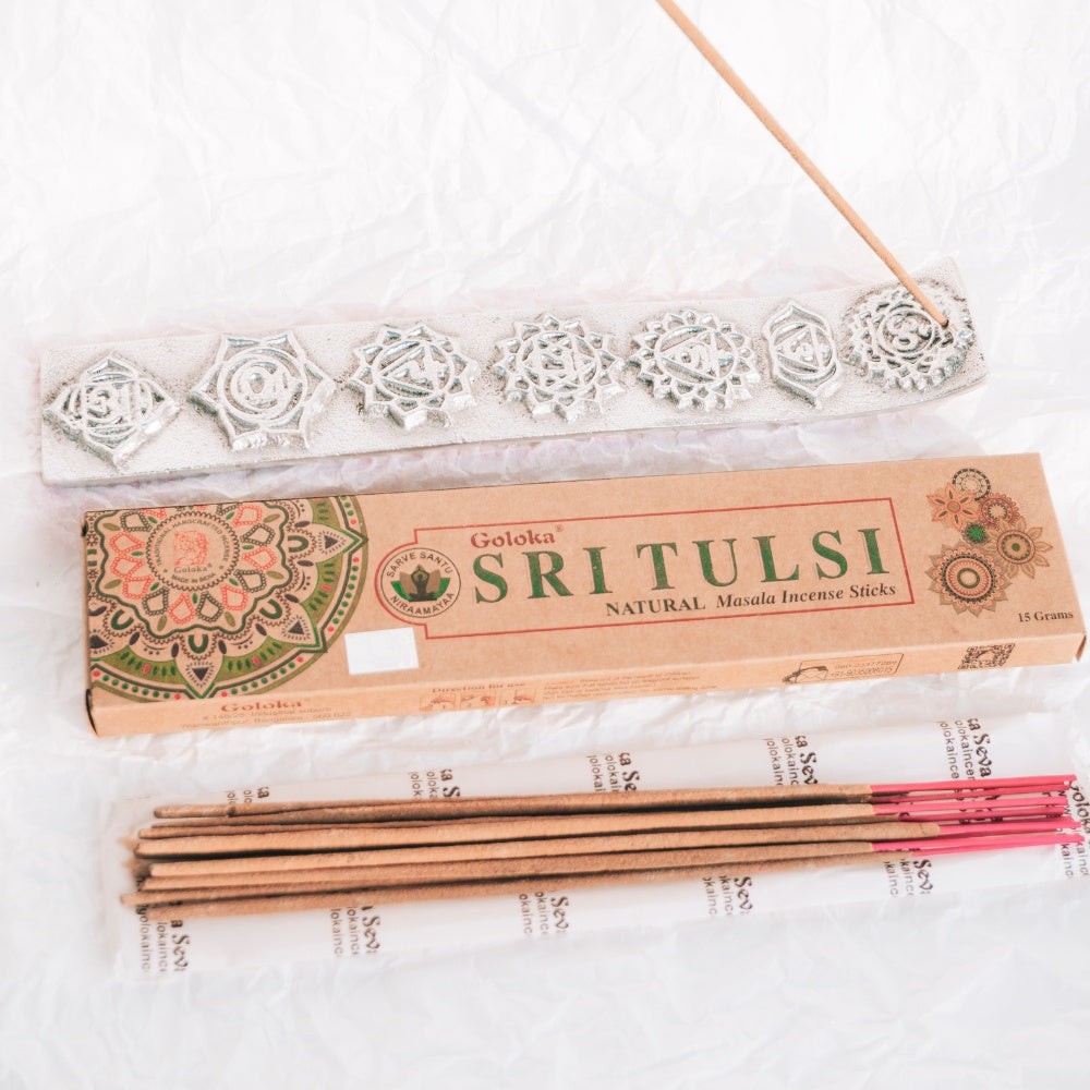 Organic Sri Tulsi Incense Sticks