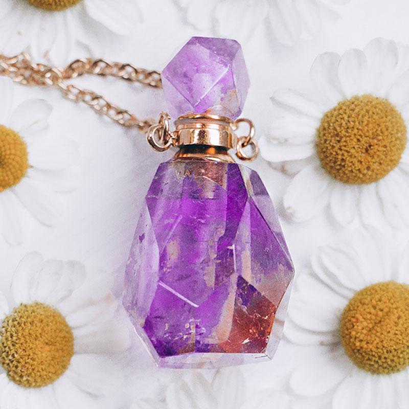 Crystal Perfume Necklace